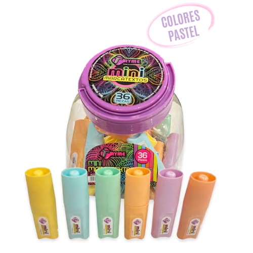 Min Marca Texto Tryme Pastel