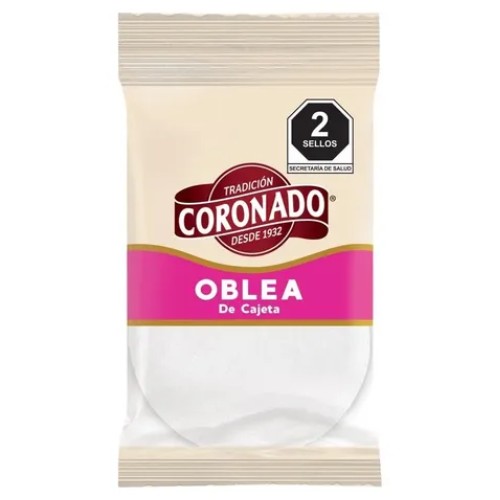 Obleas De Cajeta Coronado 14 G