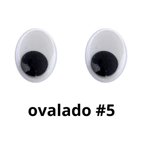 Ojo Movible Ovalado