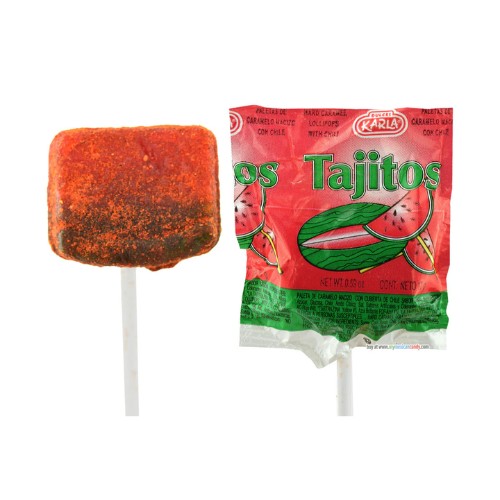 Paleta Tajitos Sandia Con Chile 17 G Karla