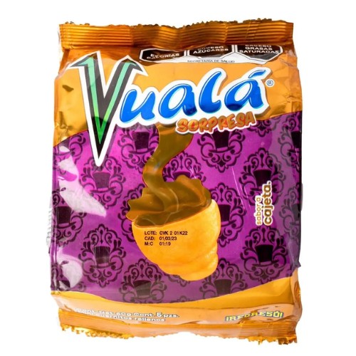Pan Vualá Sorpresa Cajeta 60g