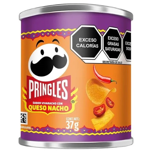 Papas Pringles Queso Nacho 37 G