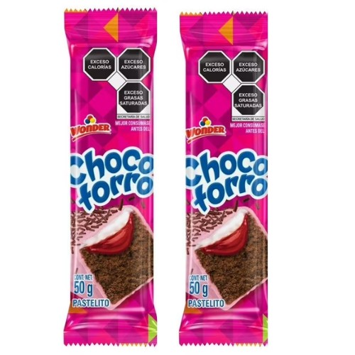 Pastelito Wonder Chocotorro Fresa 50 G