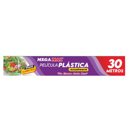 Película Plástica Autoadherente 30 Metros