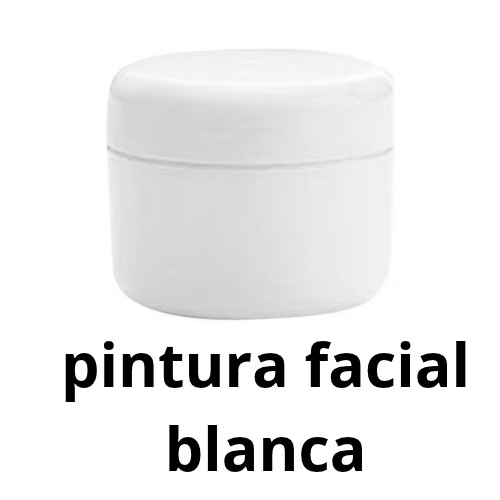 Pintura Facial Blanca Mediana