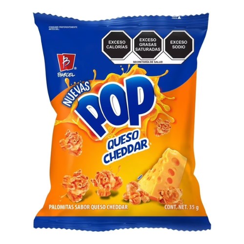 Pop Queso Cheddar 45 Gr