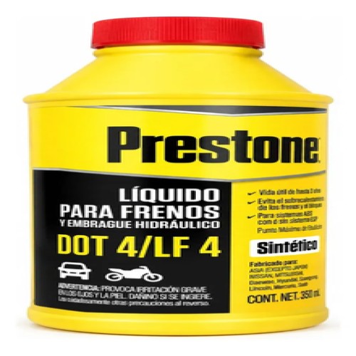 Prestone Liquido Para Frenos Dot3 350 Ml