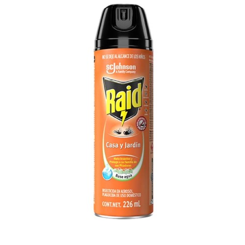 Raid Casa Y Jardín 226 Ml