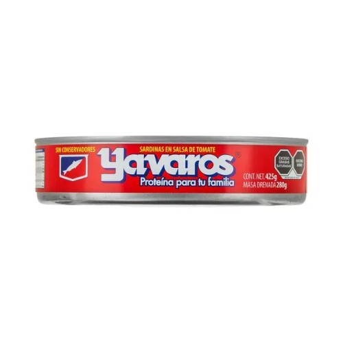 Sardina Yavaros En Salsa De Tomate 425 G