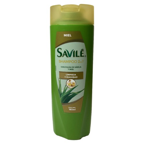 Savile 12/180ml Sh 2 En 1 Limpieza Y Suavidad