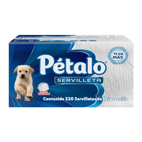 Servilletas Petalo Blanca 220 Hjs