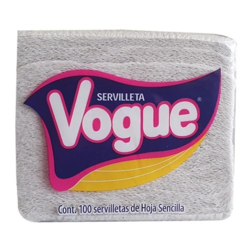 Servilletas Vogue 100piezas