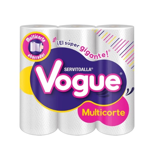 Servituallas Vogue 3 Rollos