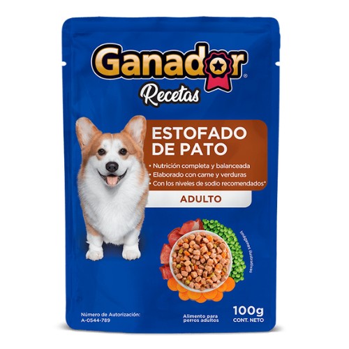 Sobre Ganador Estofado De Pato 100 G