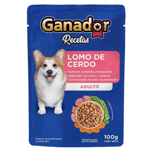 Sobre Ganador Lomo De Cerdo 100 G