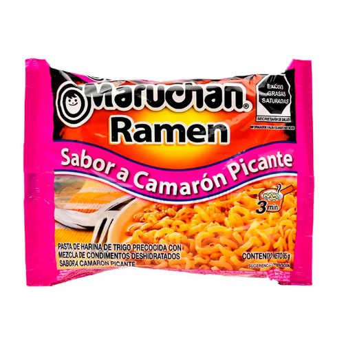Sopa Maruchan Ramen Camarón Limón Habanero 85 G