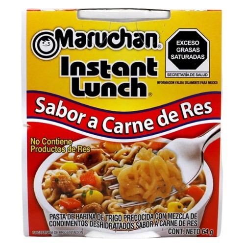 Sopa Maruchan Sabor A Res 64 G
