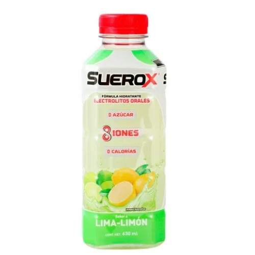 Suerox Adulto 8iones Lima Limon 630 Ml