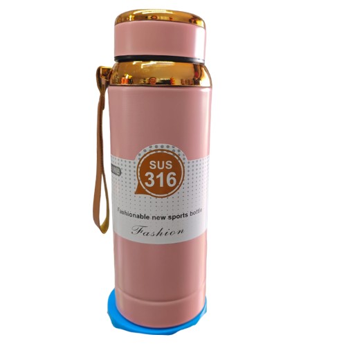 Termo Vacuum Liso Rosa 800 Ml