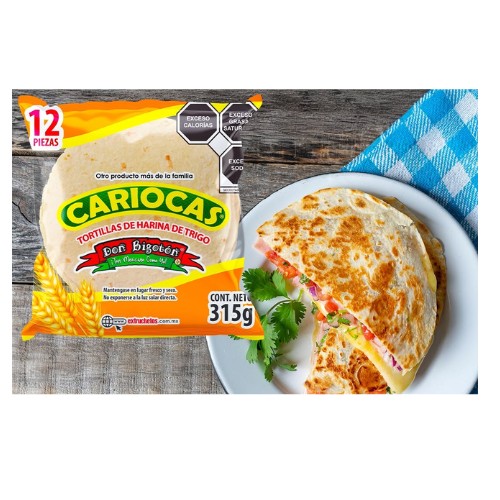Tortillas De Harinas De Trigo Cariocas 315g