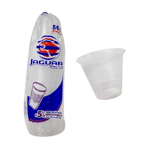 Vaso Desechable #5.5 Jaguar C/50pz
