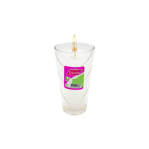 Veladora Limonero Diamante Farolito